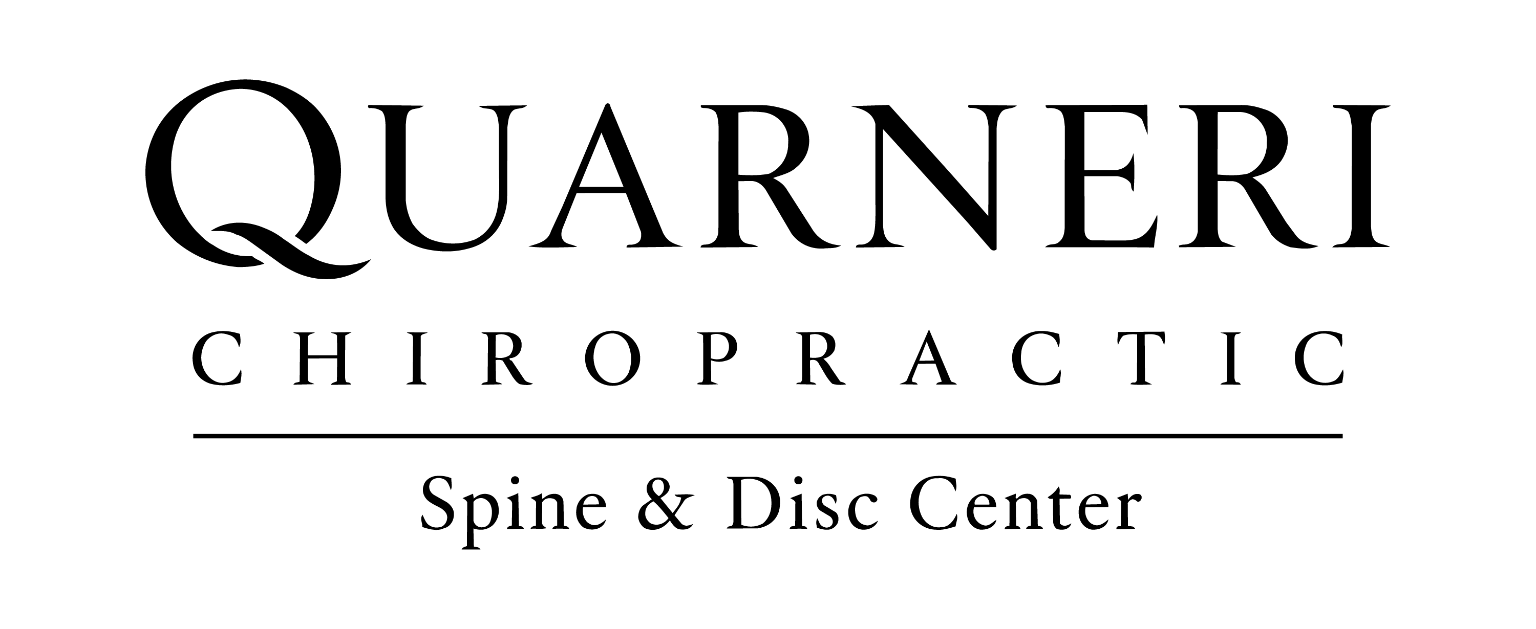 Quarneri-Logo-Black - Chiropractor in San Mateo | Quarneri Chiropractic | Accepting New Patients